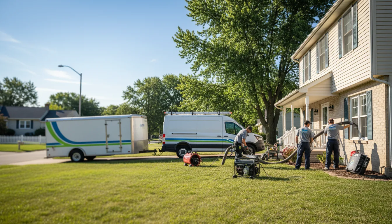 Flooded Basement Restoration And Cleanup With Repair in Two Harbors, MN near me